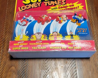 1991 Mcdonald's Super Looney Tunes Actual Store Display Very Rare