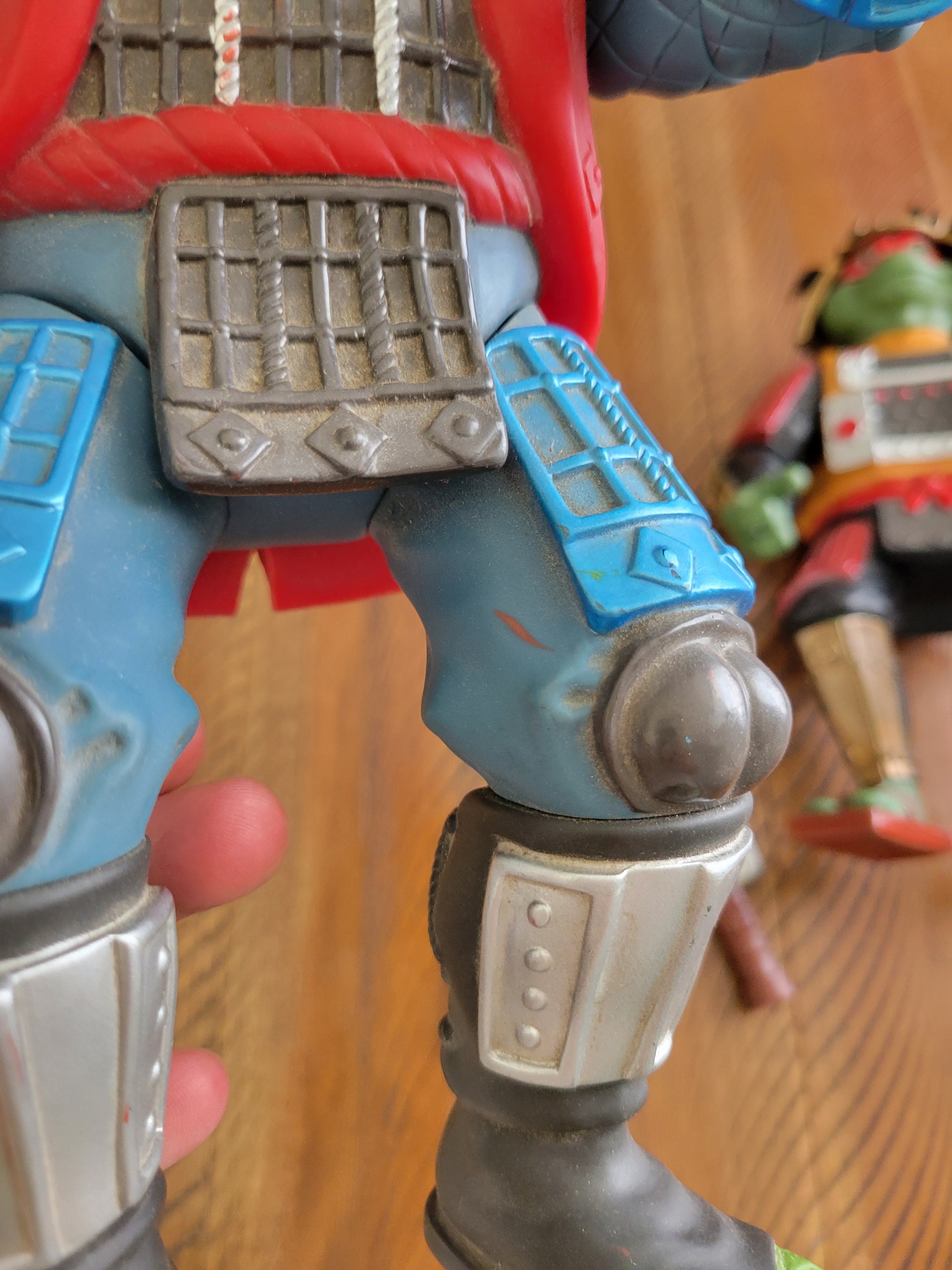 1993 TMNT Movie 3 Giant Samurai Raphael and Leonardo Sold