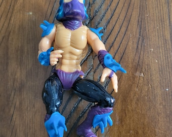 1988 TMNT Softhead Shredder Vintage Teenage Mutant Ninja Turtles Action Figure Loose