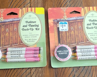 Vintage 1980s Furniture Touch-Up Kit, New Old Stock Set