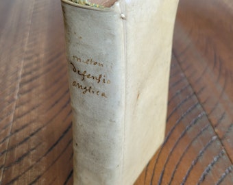 1651 First Edition of John Milton’s Defensio pro Populo Anglicano First Defense