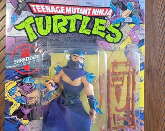 1990 Shredder Vintage Teenage Mutant Ninja Turtles Action Figure Unpunched Unopened