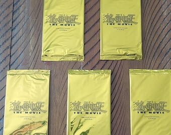 Yugioh the Movie 2004 Gold Promotional Pack Brand New Factory