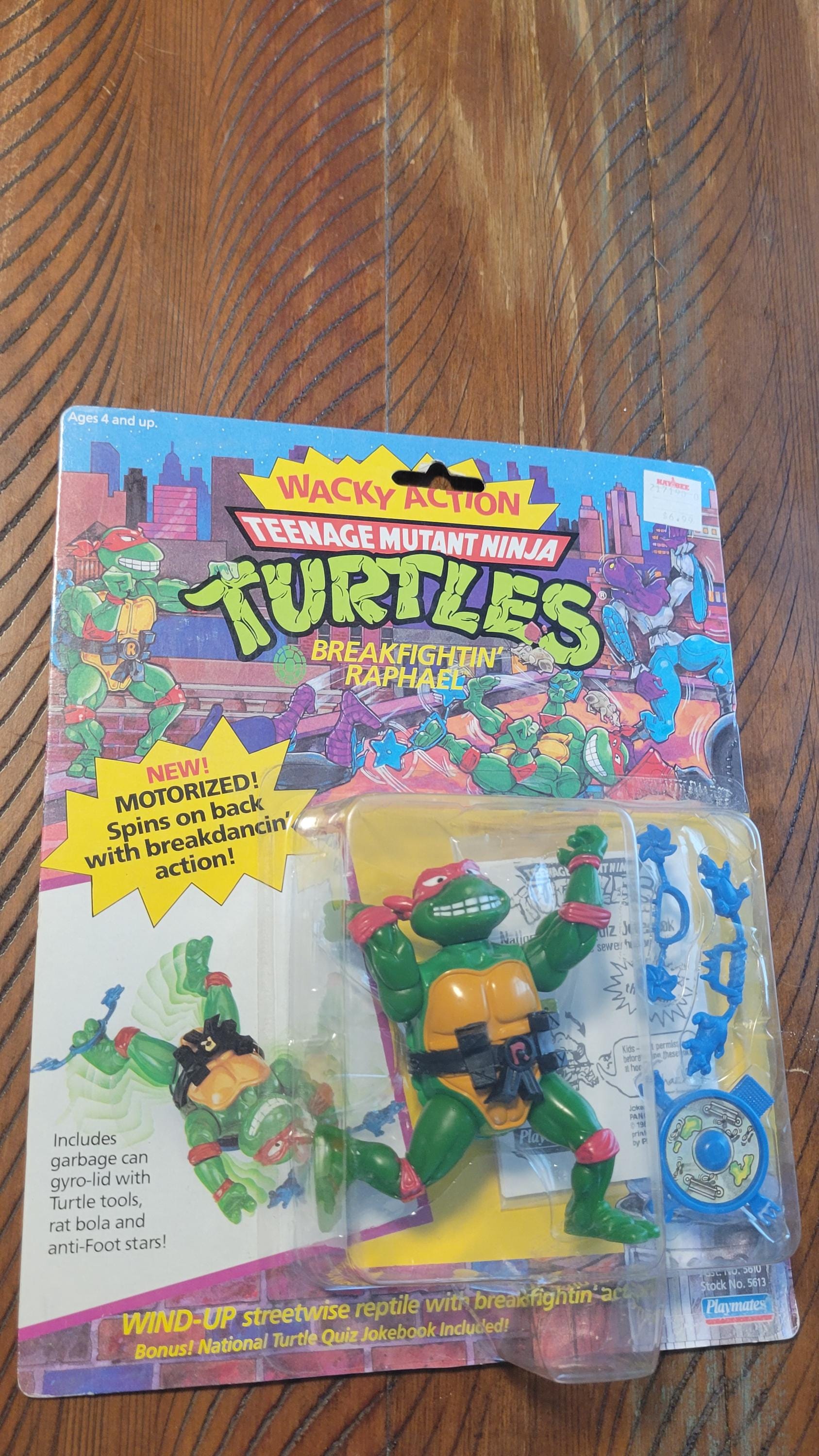 1989年 TMNT ブレイクファイティング ラファエル ワッキーアクション 