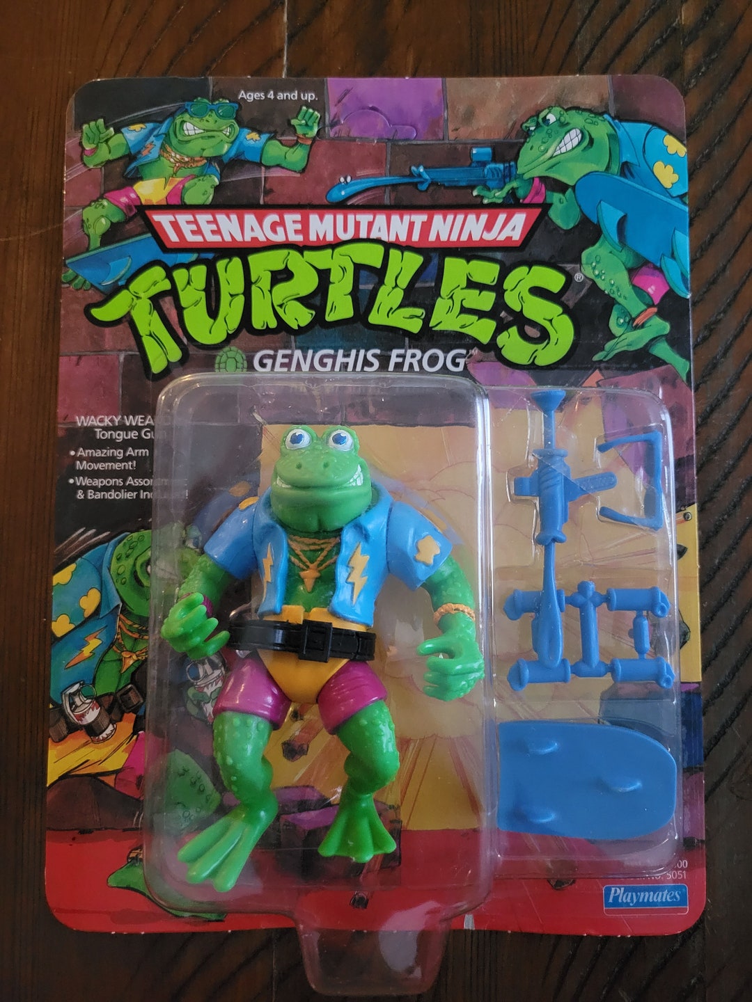 Vintage Teenage Mutant Ninja Turtle TMNT Party Paper Gift Bag 1991 Lot 4