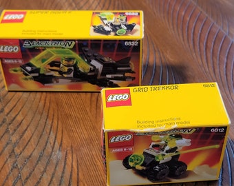 1991 LEGO Blacktron unopened sets Rare hard to find #6832 and #6812  Sold Together As Bundle Lot