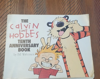 1995 The Calvin and Hobbes Tenth Anniversary Book - Bill Watterson - Good