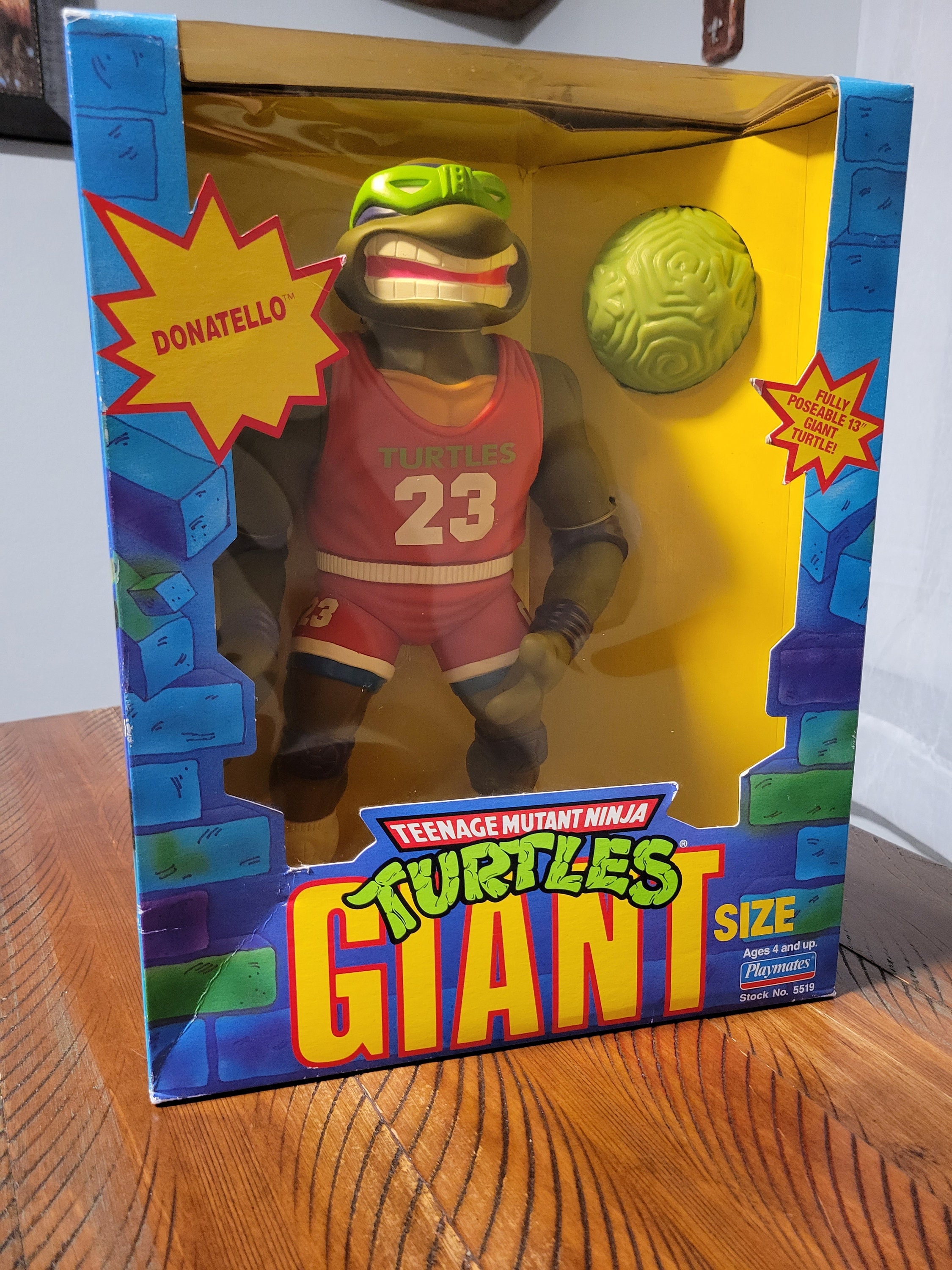 TMNT ミュータント タートルズ / Slam Dunkin' Don /美品 Slam Dunkin' Don 100% Complete Teenage Mutant Ninja Turtle 1991