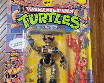 Figura de ação vintage Fugitoid das Tartarugas Ninja de 1990