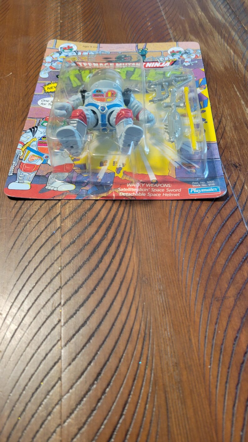 1990 TMNT Raph the Space Cadet Unpunched Vintage Teenage Mutant Ninja ...