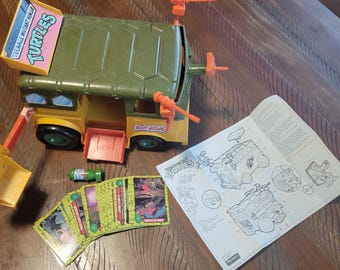 1989 TMNT Party Wagon Pizza Van Teenage Mutant Ninja Turtles - I think It's Complete?