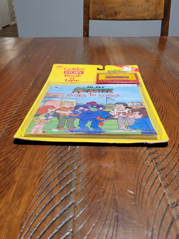 1986 My Pet Monster Book N Tape Unopened A Golden Book Hard To Etsy Australia