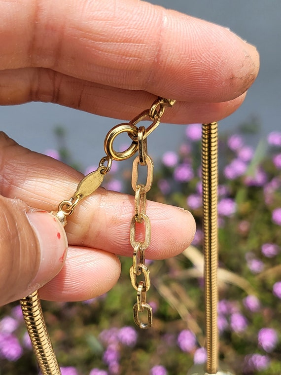 Rare Vintage Christian Dior Ball and Snake Chain Necklace Rare Vintage Christian Dior Ball and Snake Chain Necklace