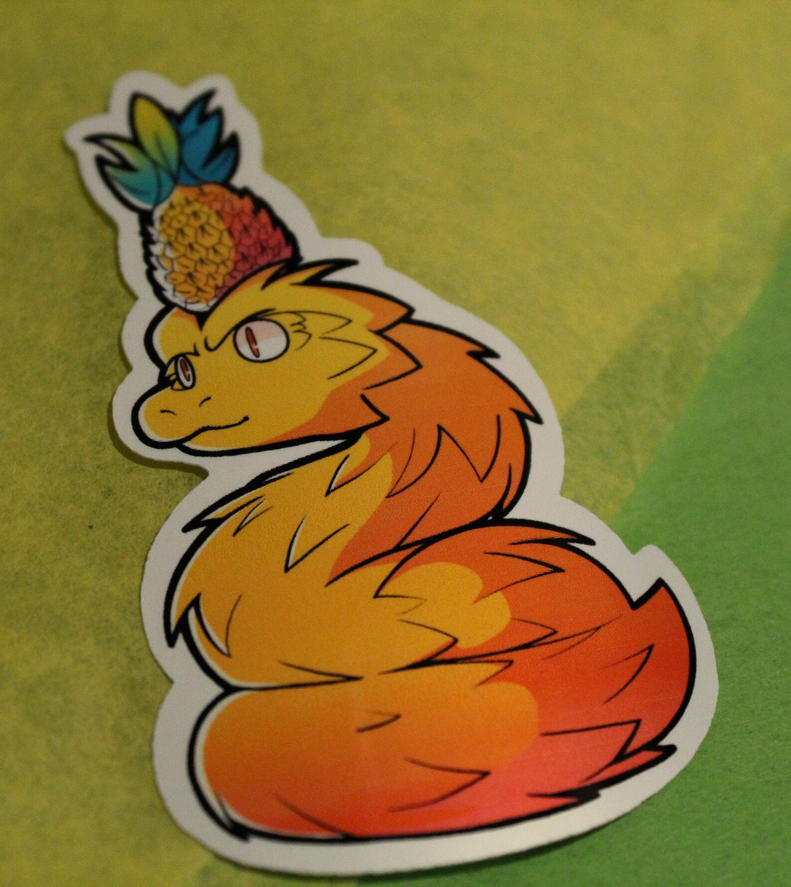 Pineapple Snake Etsy