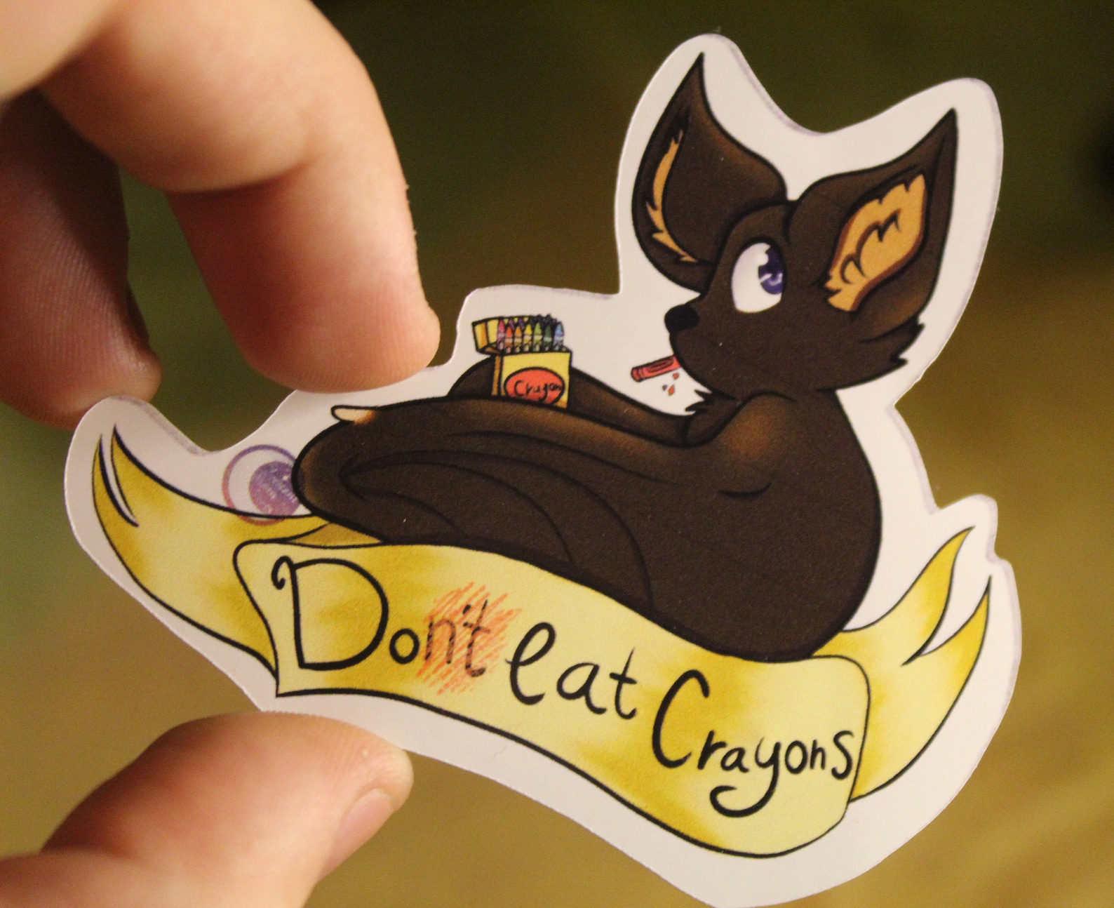 Don't Eat Crayons Etsy