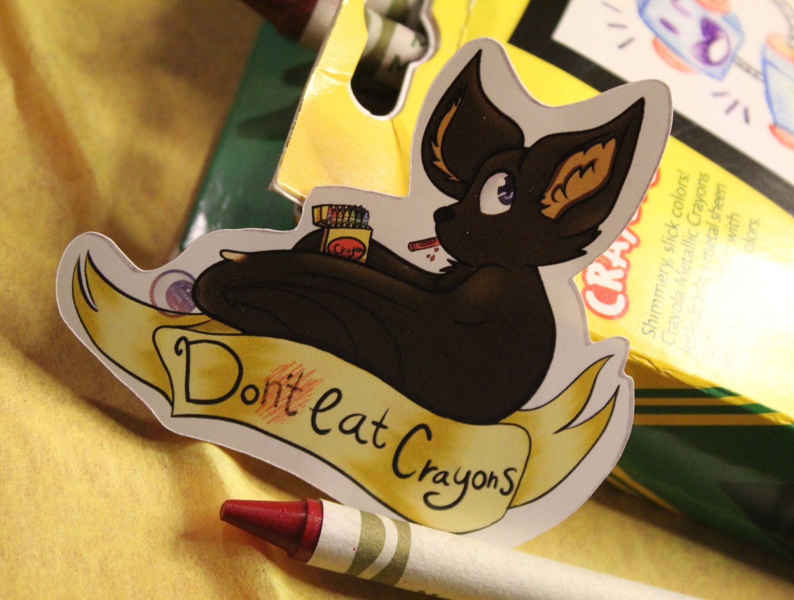 Don't Eat Crayons Etsy