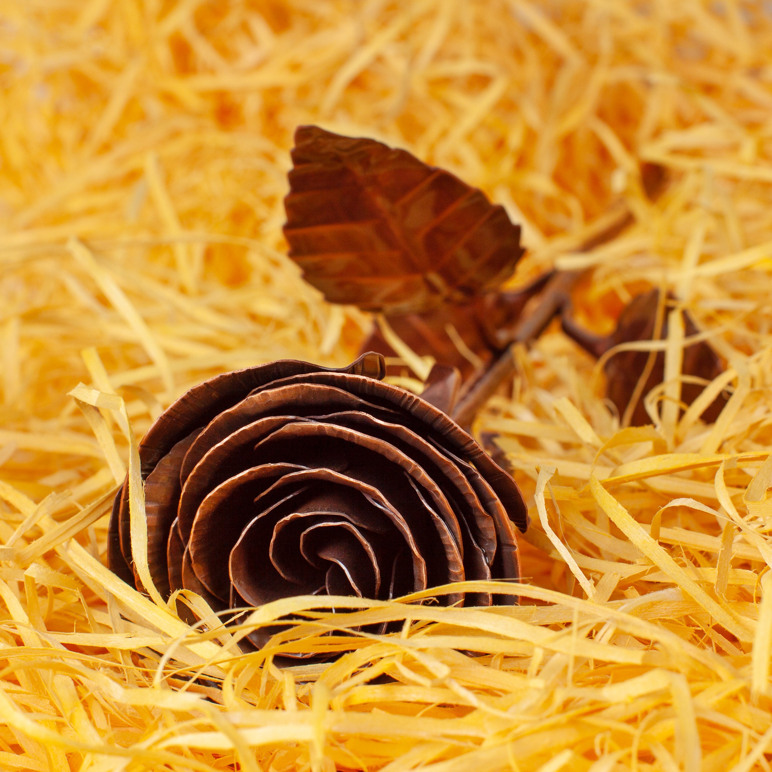 Copper Rose Forever Rose Gift For Wife Copper Anniversary Etsy