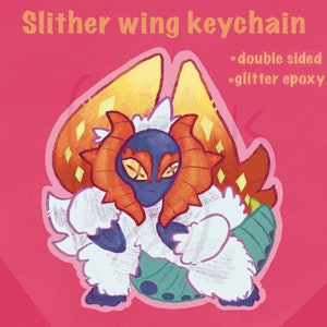 Slither Wing Keychain