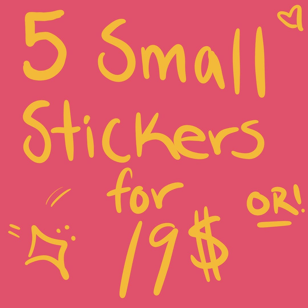 Sticker Combo!! (please Check Out Description for Details) - Etsy