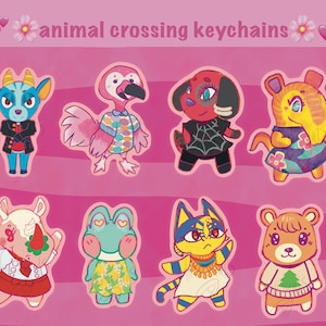 AC Villager Keychains