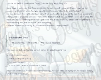 Chaos to Calm Reset Guide | Digital Guide
