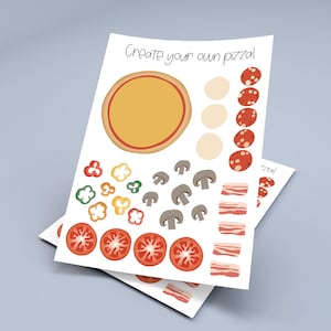 Pizza Toppings Clipart | Pizza Clipart Bundle | Instant Download | Pizza PNG | Pizza Toppings ...