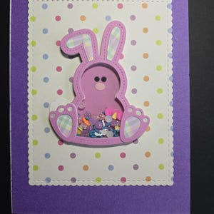 Shaker Bunny Karte