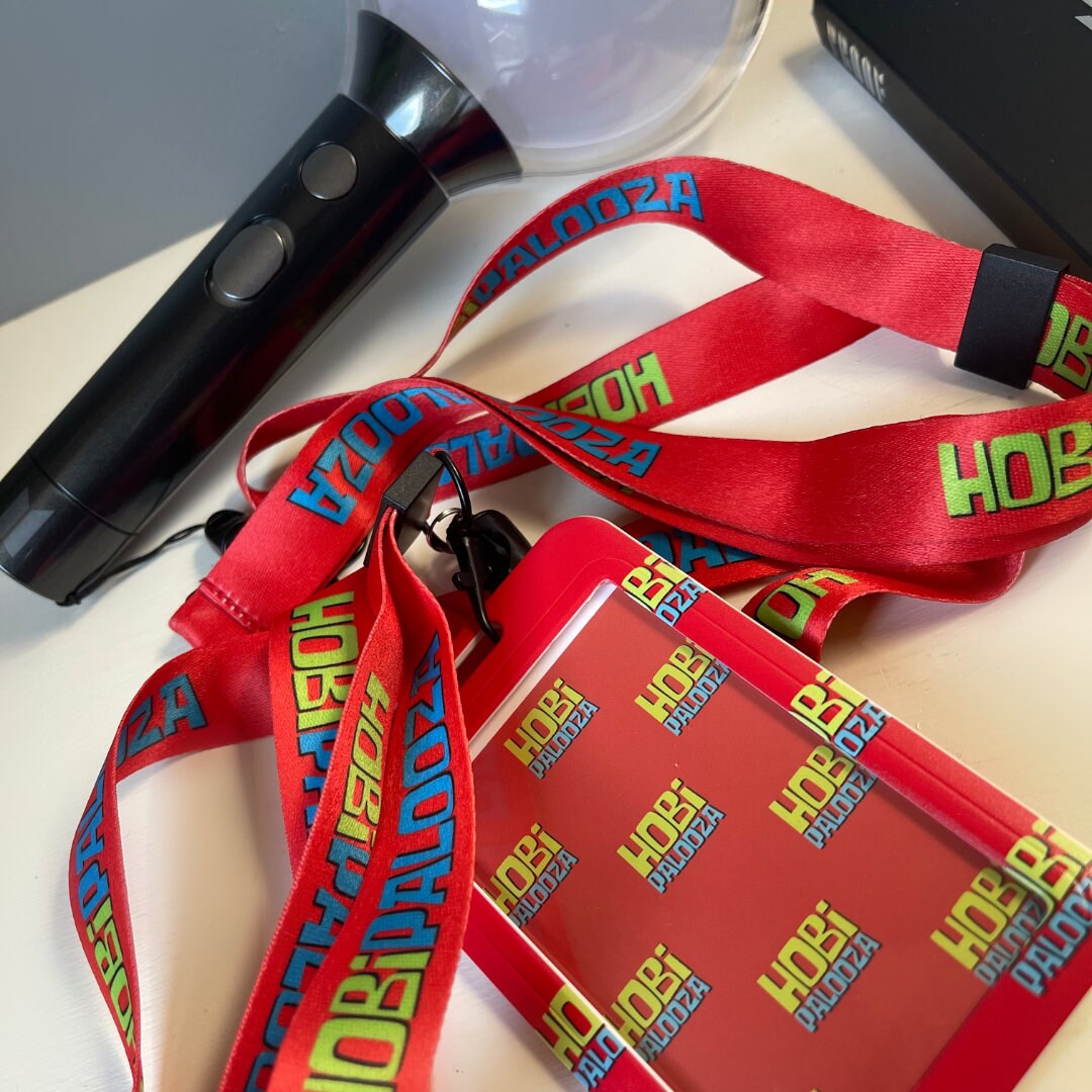 J-HOPE AND WHAT ? トレカ LANYARD HOLDER SET j-hope Exhibition AND WHAT Lanyard Holder Set - A-KPOP