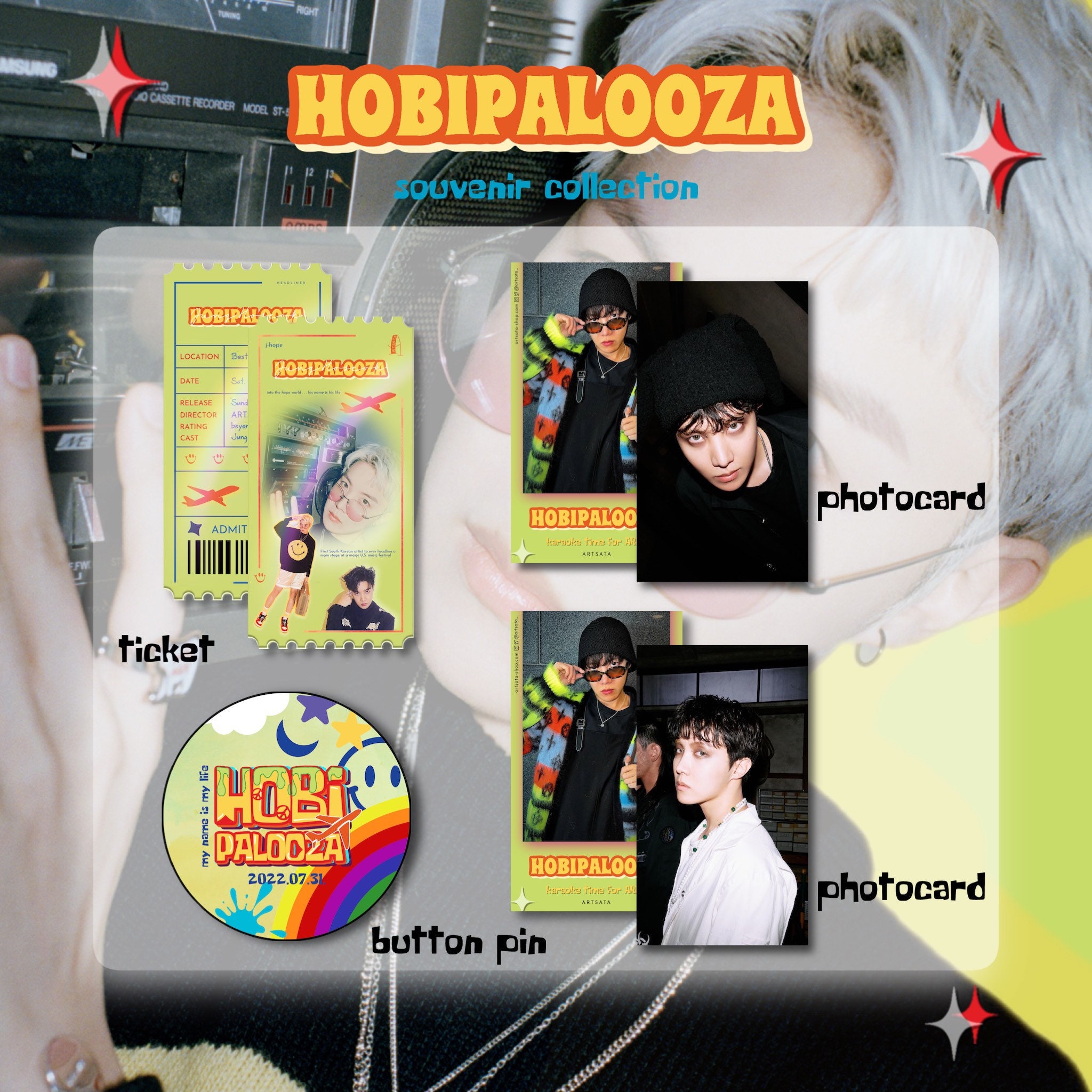 J Hope Ticket - Etsy