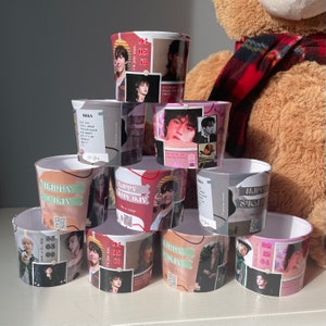 BTS birthday cupsleeves | jhope V SUGA Jin cupholders