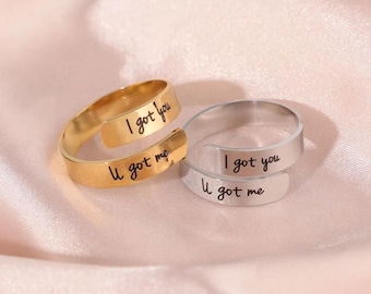BTS Mikrokosmos ring | I got you & U got me