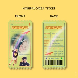 Hobipalooza holografisches Ticket