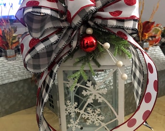 Christmas Lighted House Lanterns