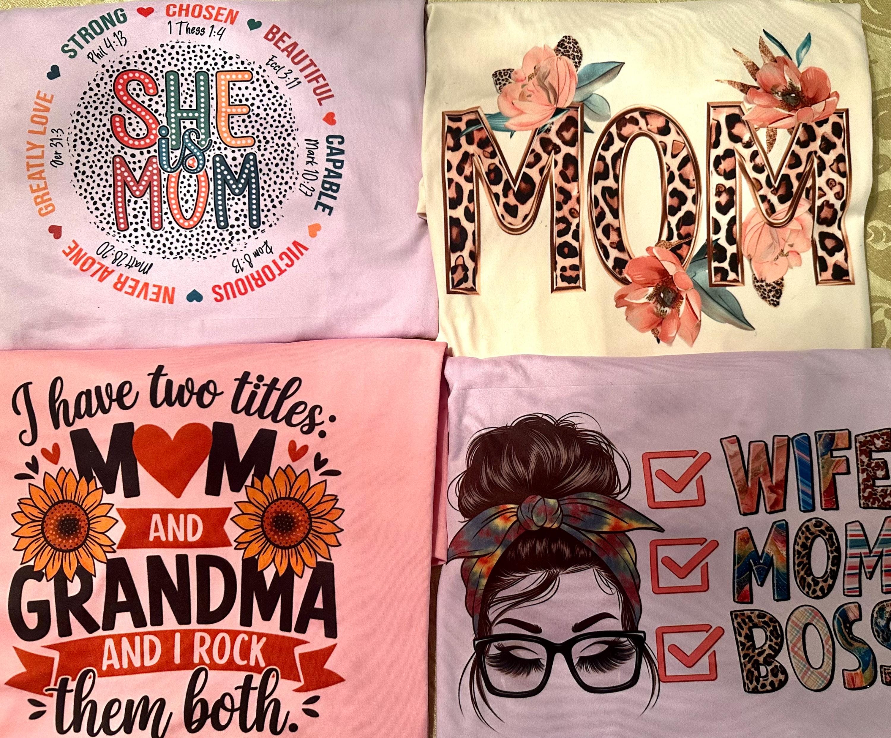 T-shirts/sweats graphiques pour maman