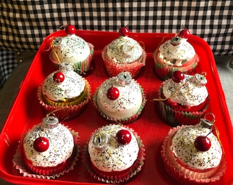Cupcake Ornament