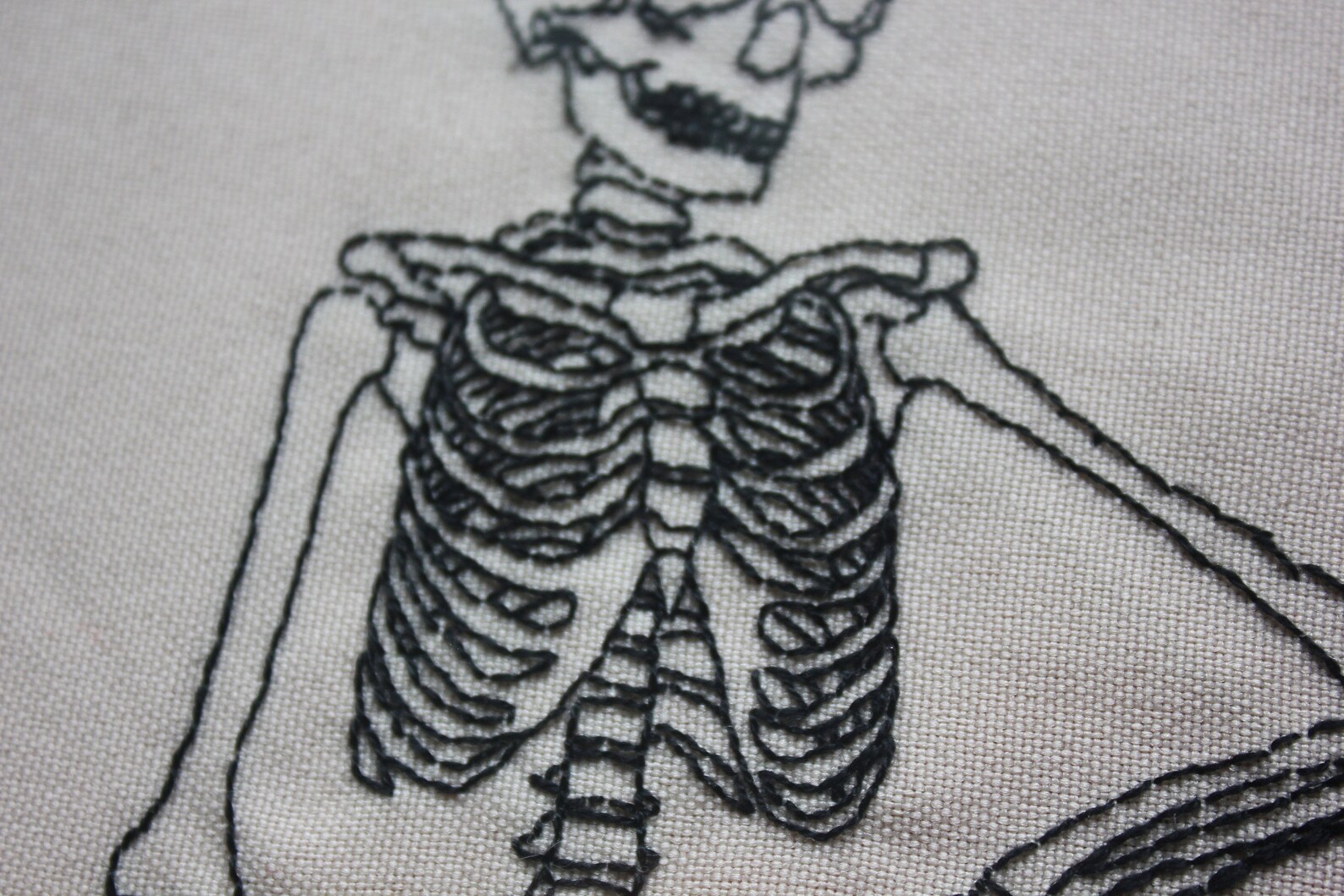Here lies the coolest skeleton hand embroidery pdf sybju  etsy Here lies the coolest skeleton hand embroidery pdf sybju  etsy