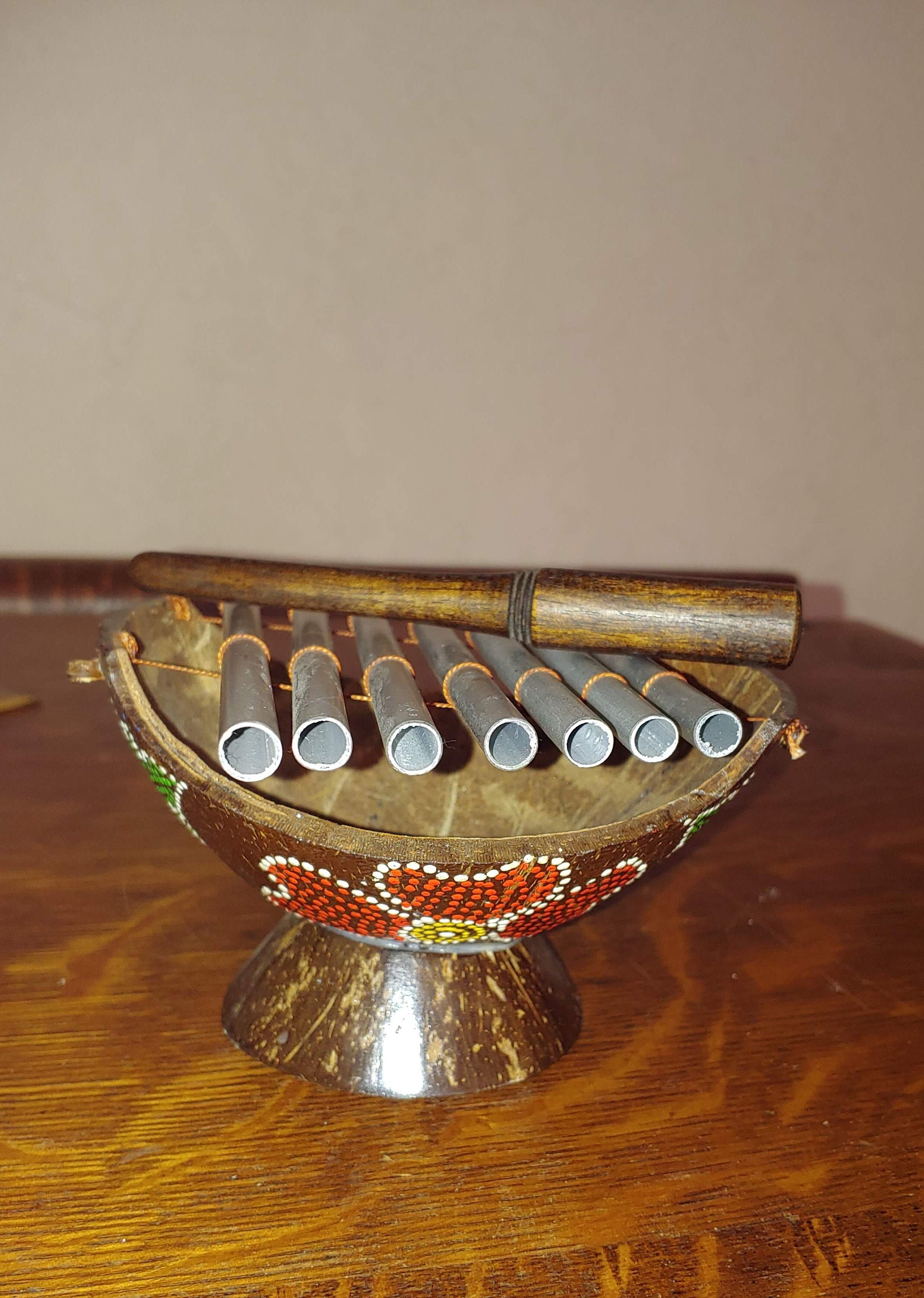 Handpainted Coconut Traditional Bali Musical Instrument Etsy