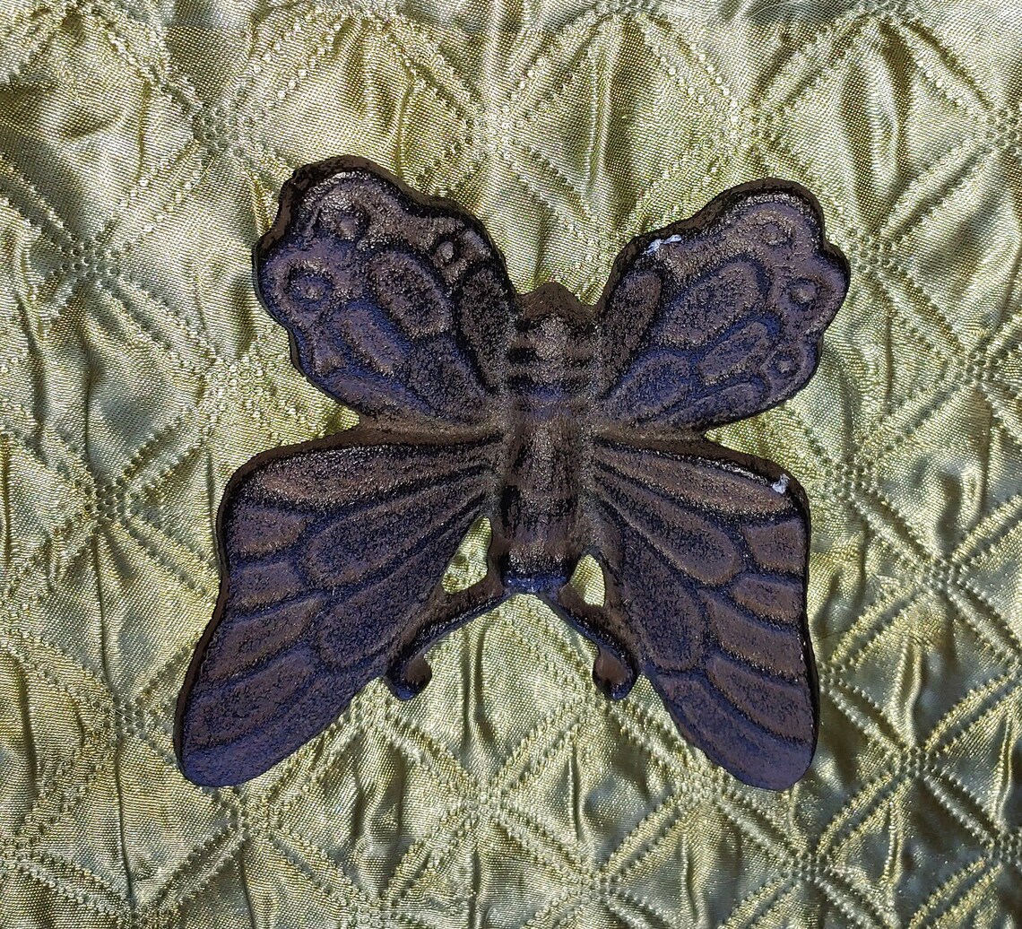 Cast Iron Butterfly used Etsy