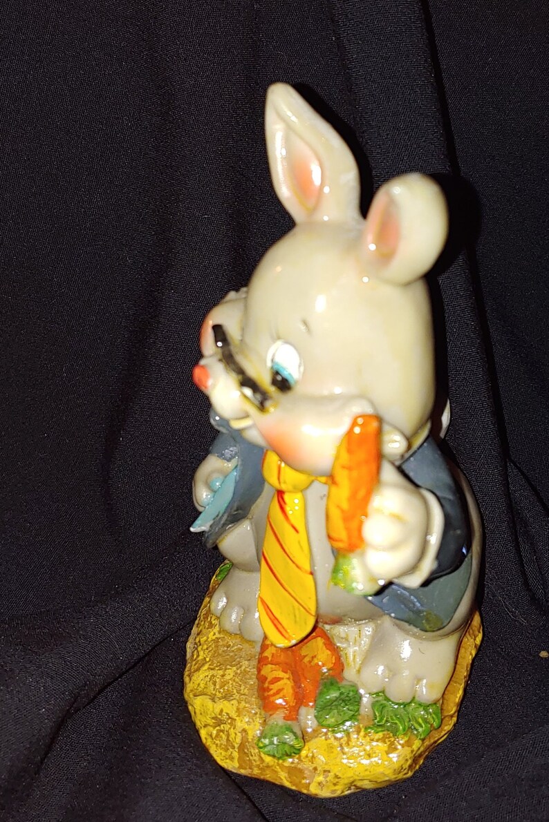 5 Paper Mache Professor Rabbit used