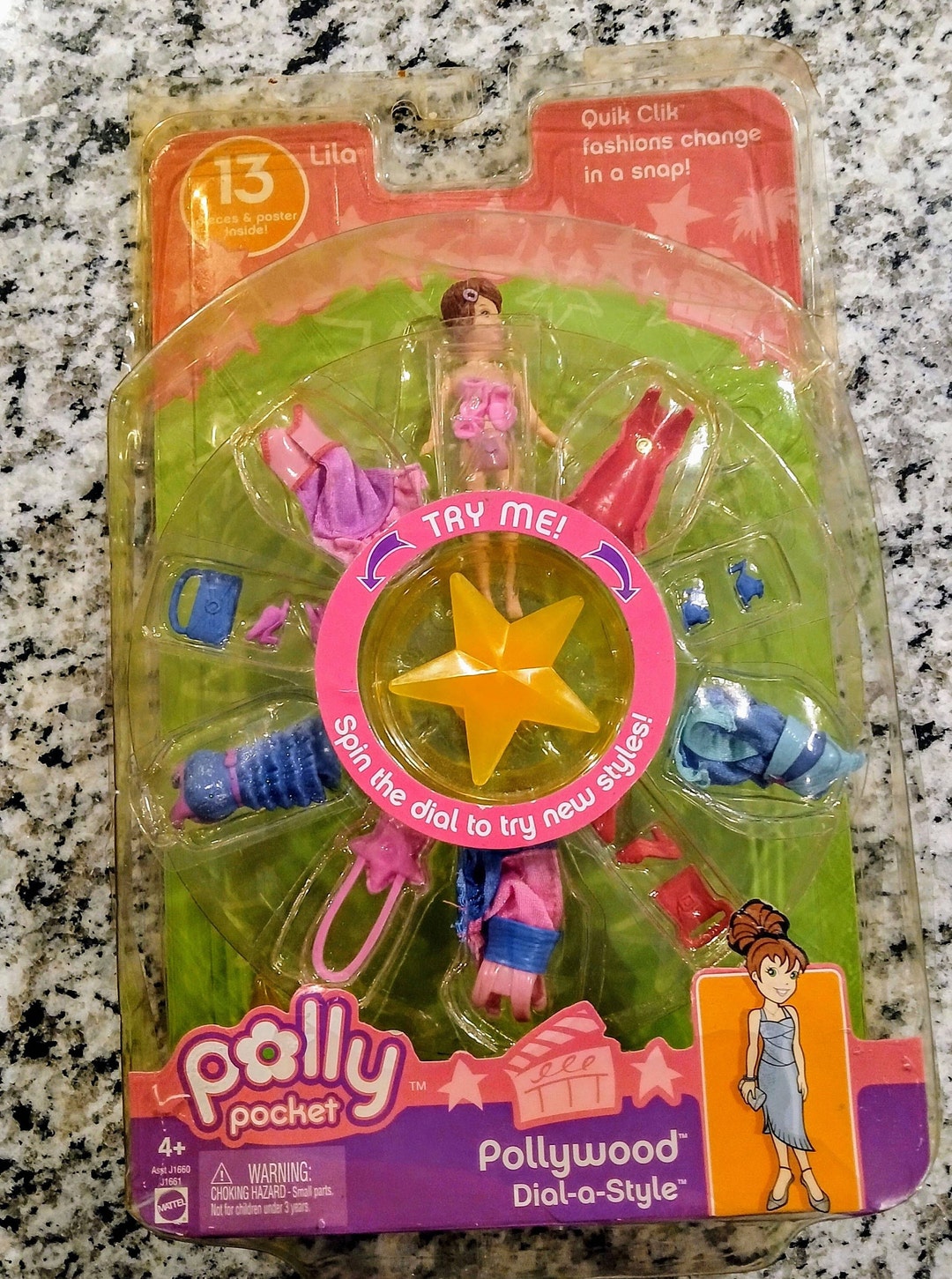 Rare Polly Pocket Quikclik Shop 13 Pieces by Mattel part Open Etsy
