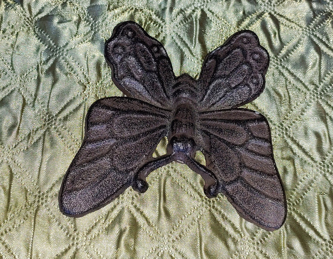 Cast Iron Butterfly used Etsy
