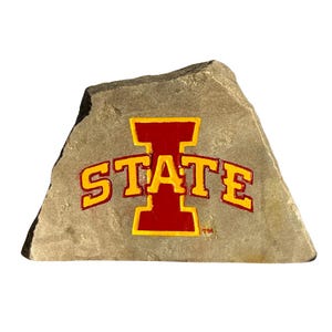 Iowa State Cyclones Rock, Iowa State University Gifts, Iowa State Decor, Iowa State Gifts, Iowa State Logo Gifts Ames Iowa Cyclones Football