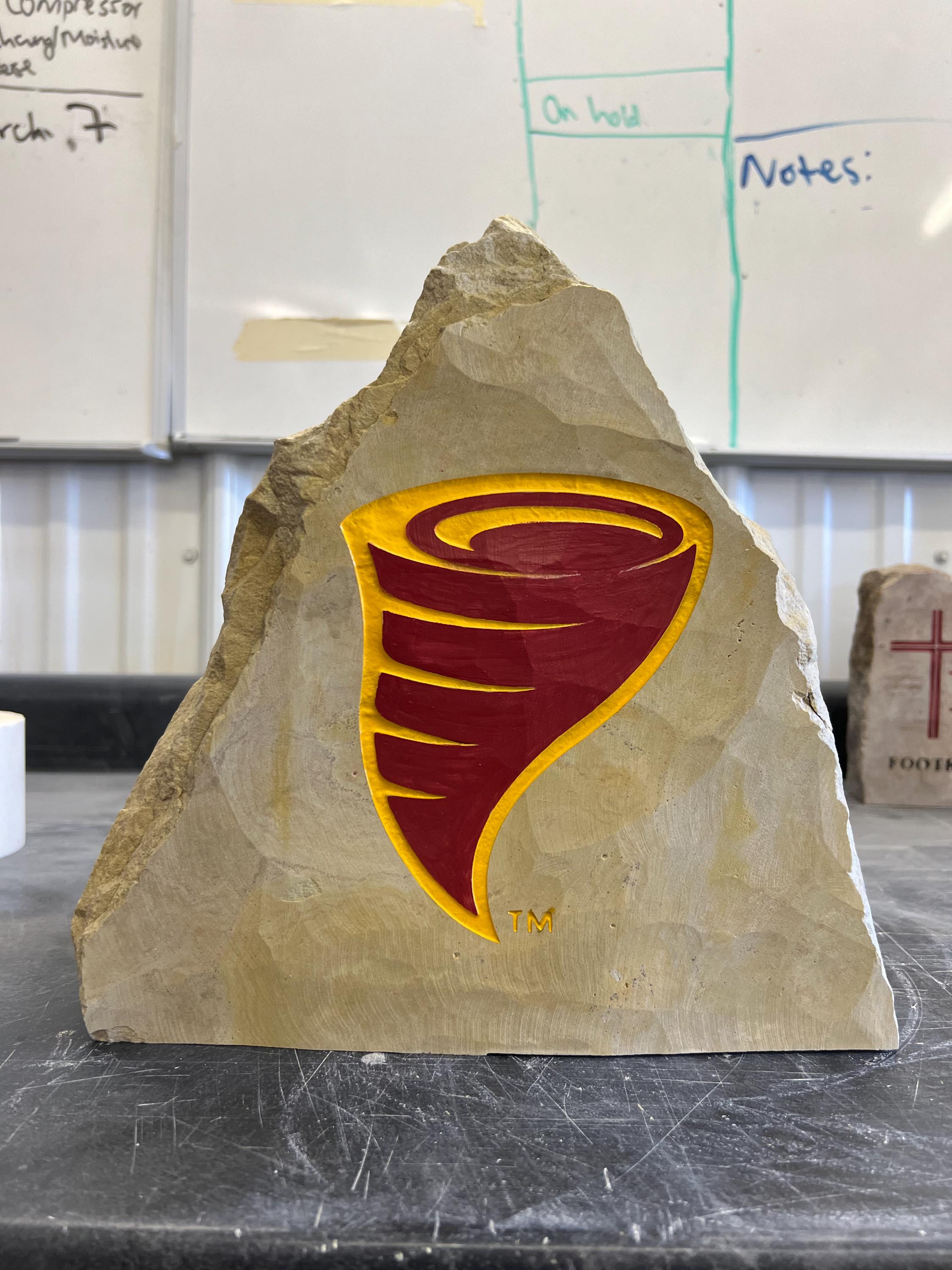 Iowa State Cyclones Rock, Iowa State University Gifts, Iowa State Decor ...