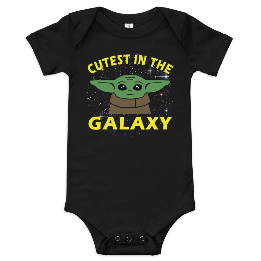 Baby Yoda Onesie Mandalorian Onesie Childs Onesie Etsy