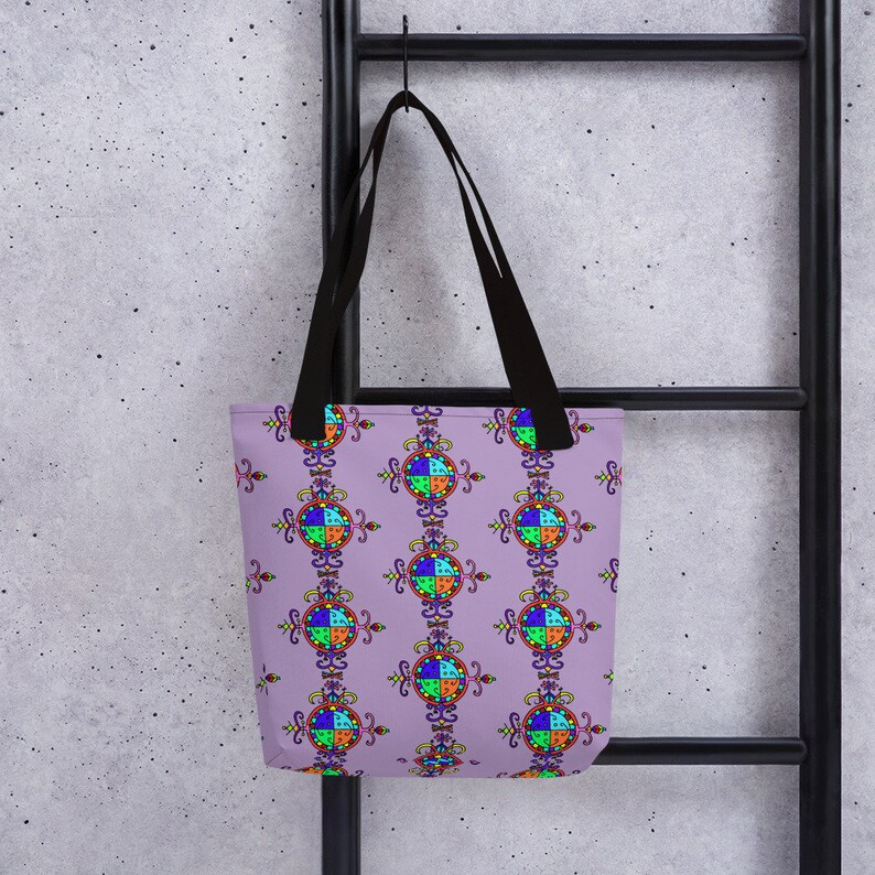 Simbi Rainbow Veve Graphic Tote bag