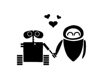 Eve And Wall E Etsy Eve And Wall E Etsy