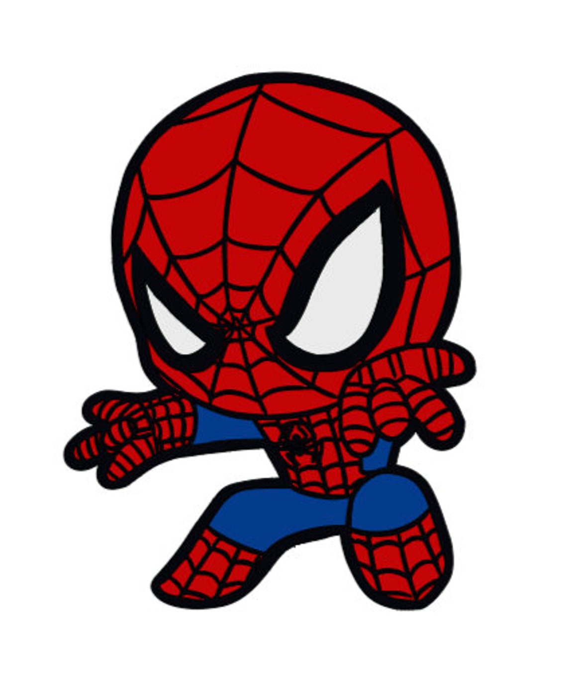 Cute Spider-man SVG | Etsy