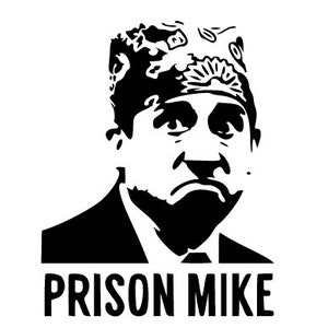 Prison Mike The Office SVG