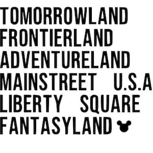 Magic Kingdom Lands SVG