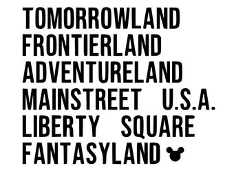 Magic Kingdom Lands SVG